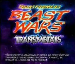 Transformers: Beast Wars Transmetals Title Screen